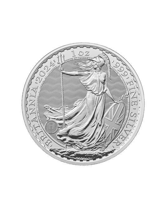 2024 1oz Silver Britannia King Charles III